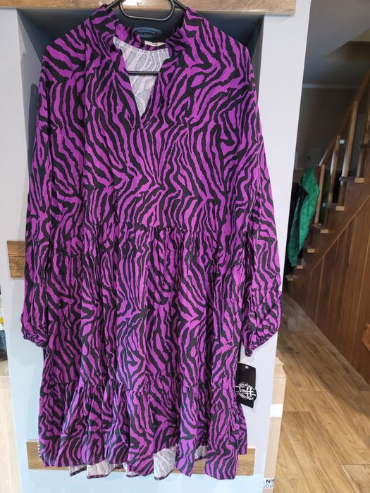 Sukienka nowa Taffi XL FIOLETOWA