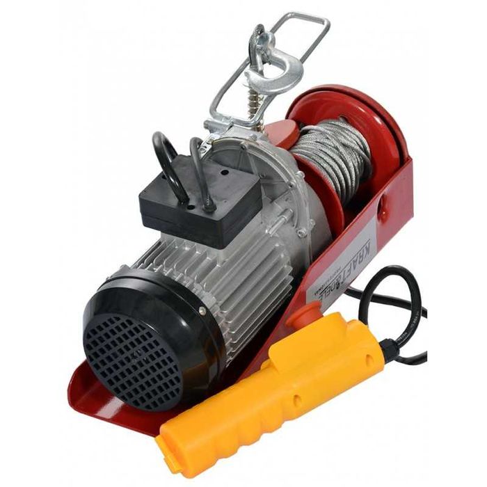 WYCIĄGARKA WCIĄGARKA Elektryczna Linowa 500kg 1000W Budowlana 230V