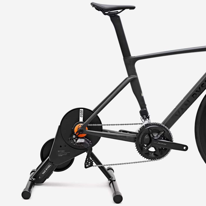 Rolo de Treino de Bicicleta D100 com "Zwift Cog and Click"