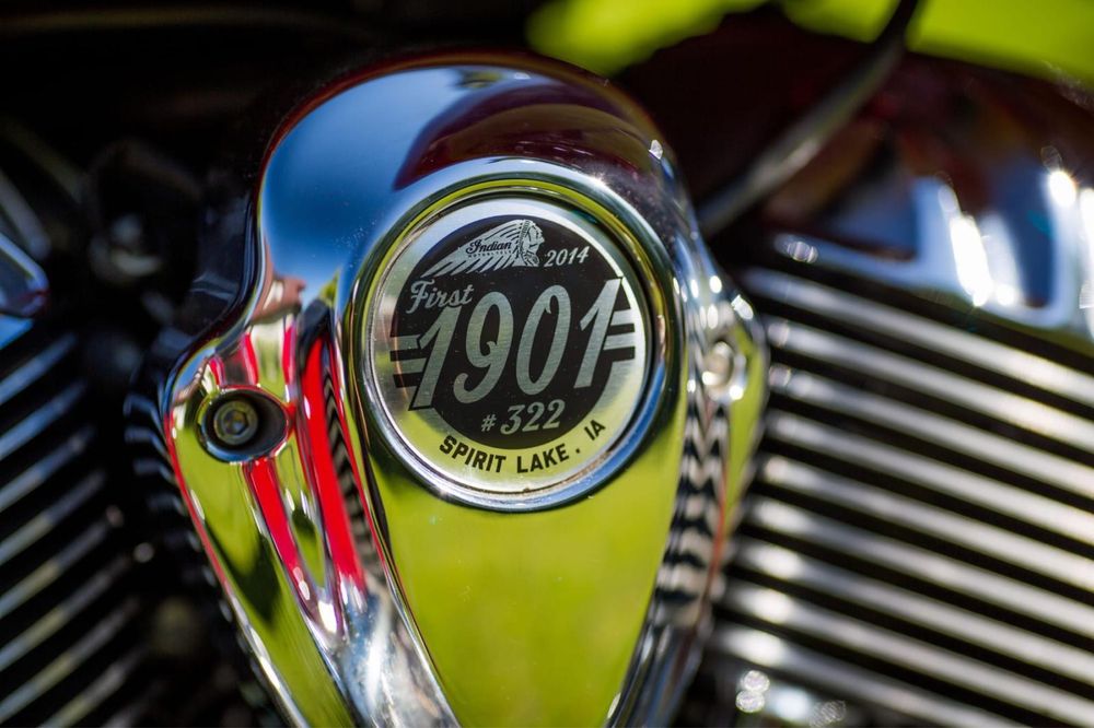 Indian chieftain 1.8L 2014