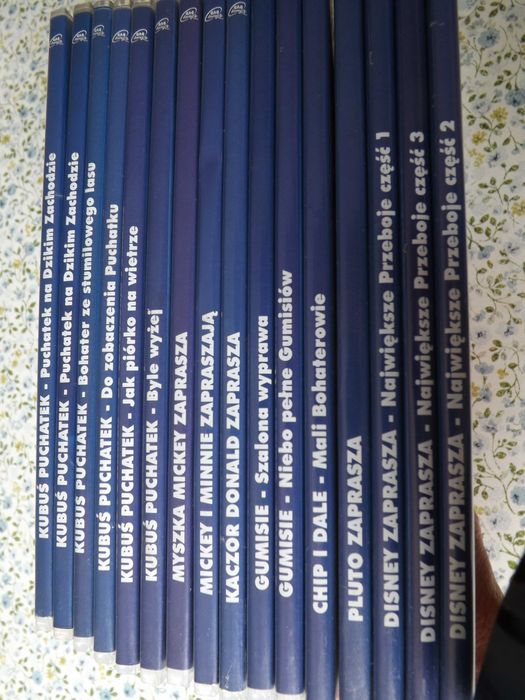 Gumisie, Miki, Donald, Pluto dvd bajki film Puchatek Disney