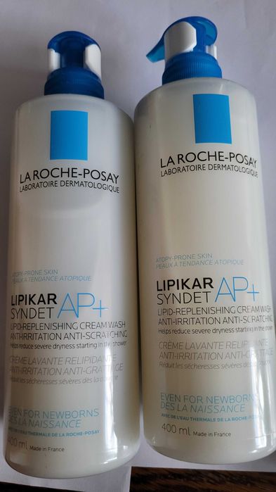 Lipikar Krem myjący do ciała przeciw podrażnieniom- LA ROSCHE-POSAY 2 sztuki