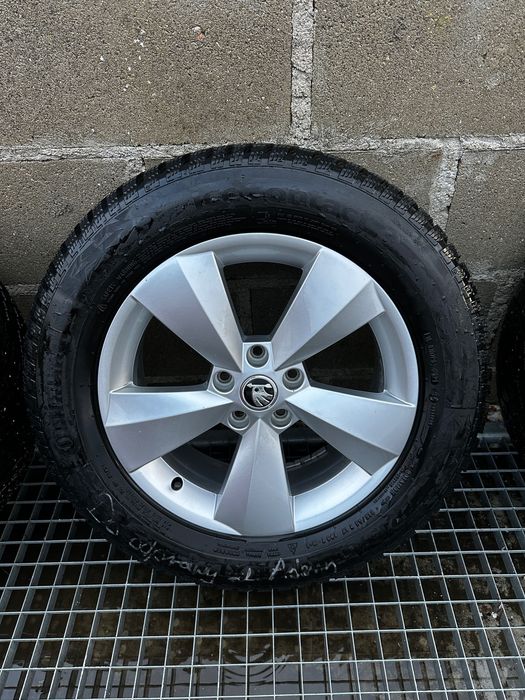 Oryginalne koła zimowe ŠKODA KODIAQ 17” | 215/65 R17 | Continenta