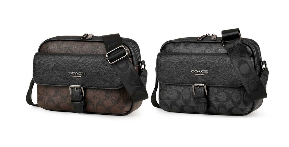 Сумка через плече COACH - мессенджер барсетка