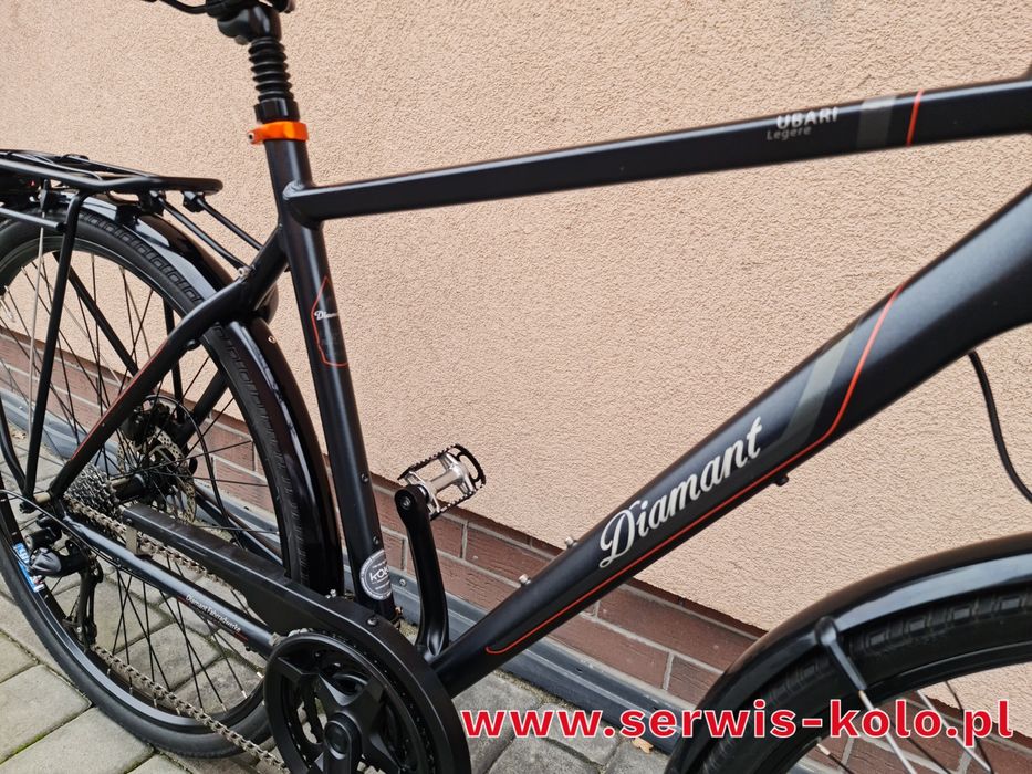 Rower męski trekkingowy DIAMANT koła 28 SHIMANO DEORE aluminium rabat