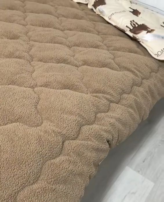 Топ!Зимова тепла ковдра на овчині Arda.Якісне одіяло з бавовни на зиму