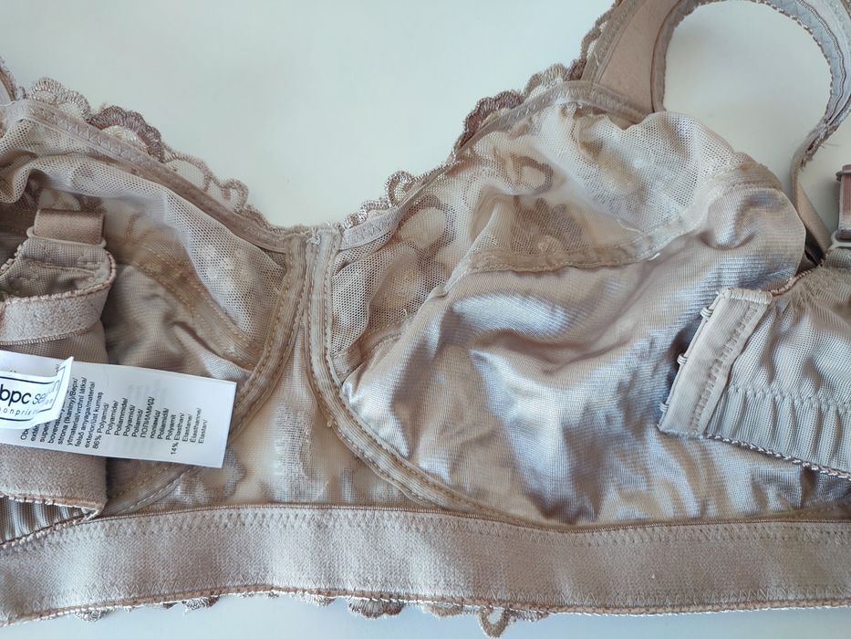 Biustonosz bez fiszbin Bonprix