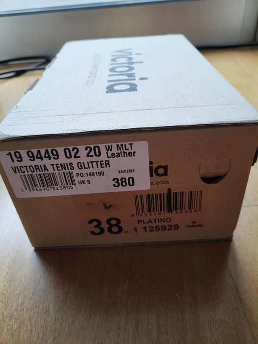 Sapatilhas Victoria Tennis Glitter (NOVAS)