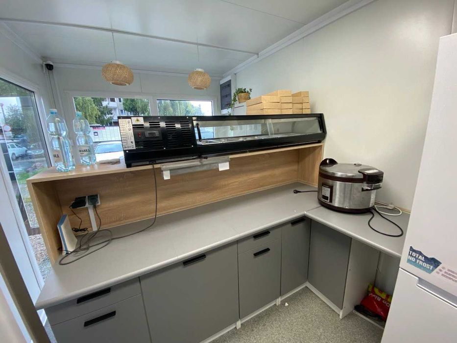 Kontener gastronomiczny, pawilon gastronomiczny, foodtruck,