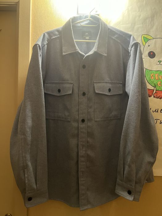 Кофта с воротником, Рубашка, пайта, свитшот H&M, XL