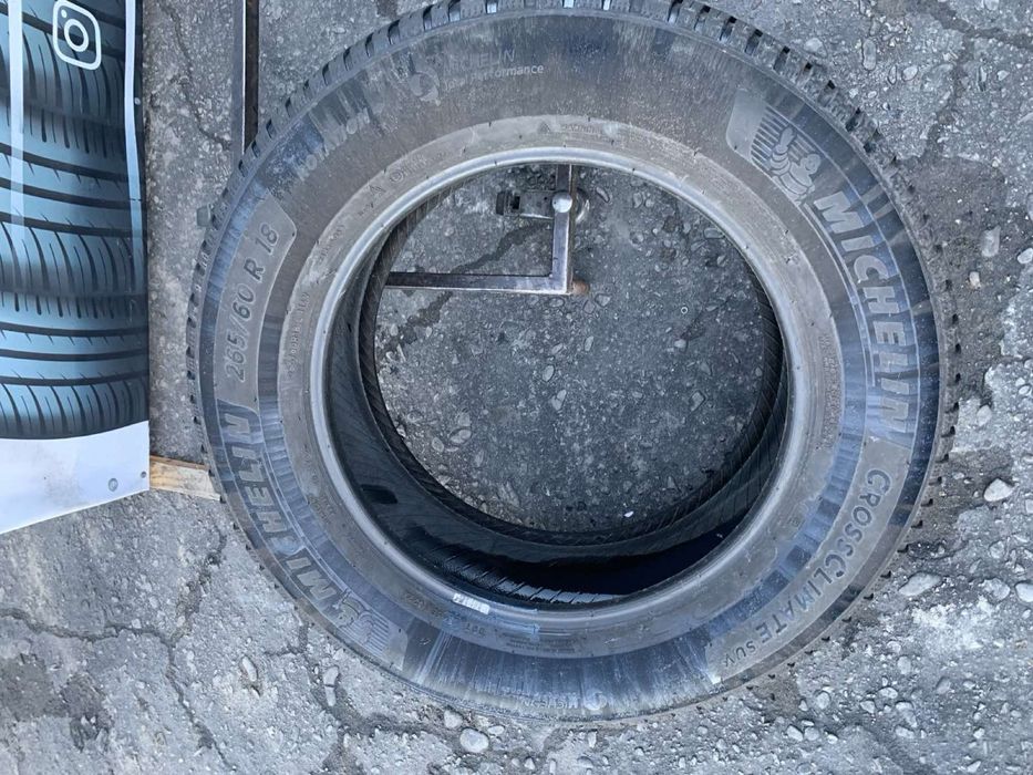Шинa 1Шт 265/60 R18 Michelin всесезон 2021p M+S 6мм