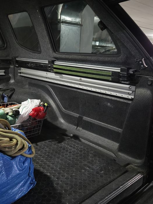 Calhas fixa carga da caixa Nissan Navara NP300