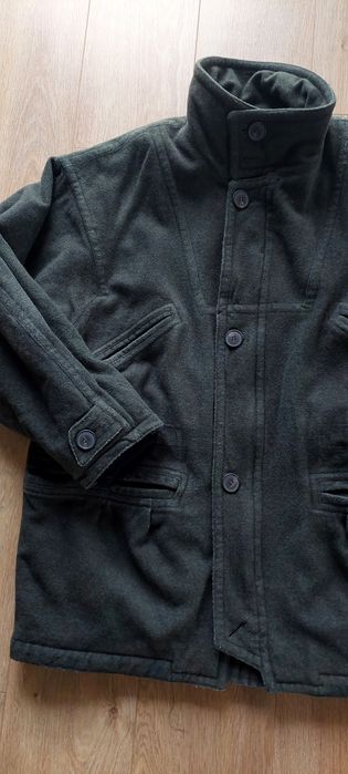Hugo Boss r.L-XL kurtka, płaszcz wełna + kaszmir
