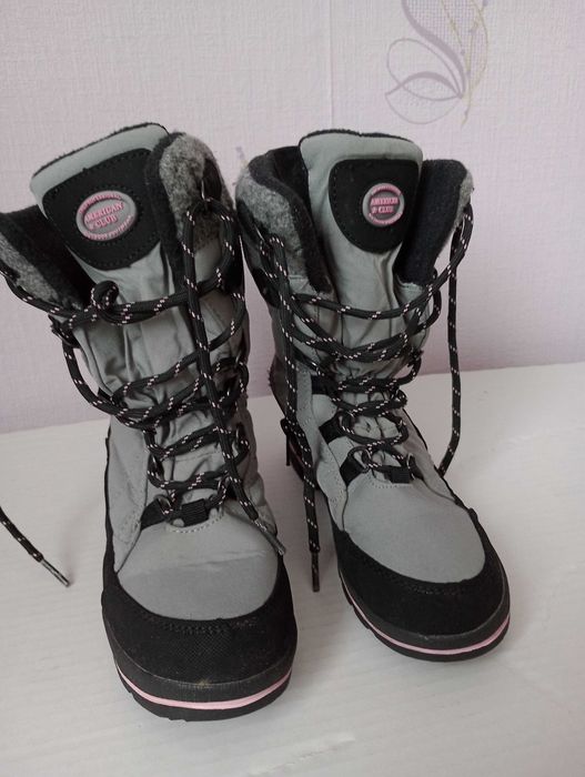 Kozaki zimowe American Club dziewczęce rozmiar 32