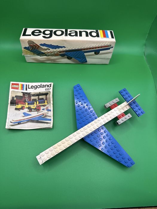Zestaw lego 687 Caravelle Plane Legoland Airport