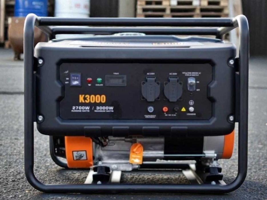АКЦІЯ Генератор бензиновий Kingway K3000 220В 3кВт Новий мідна обмотка