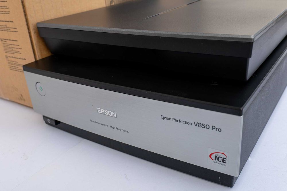 Skaner Epson Perfection V850 Pro + gratis SZYBA do skanu na mokro- IDEAŁ !