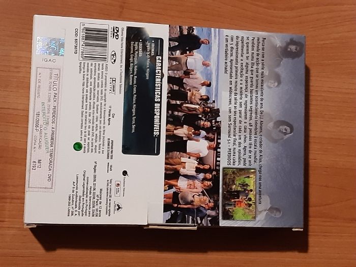 DVD's Série "Perdidos" Temporada 1