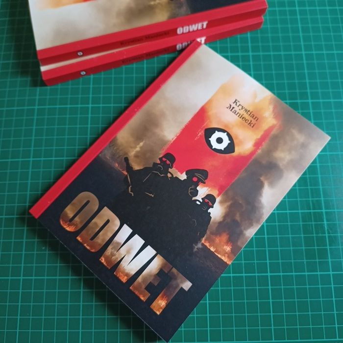 Książka "ODWET" z dedykacją od autora - okładka miękka