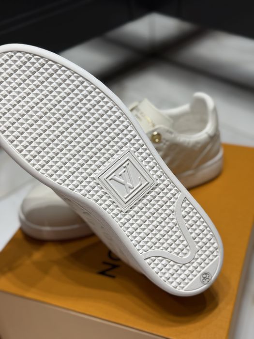 Trampki Louis Vuitton White Leather