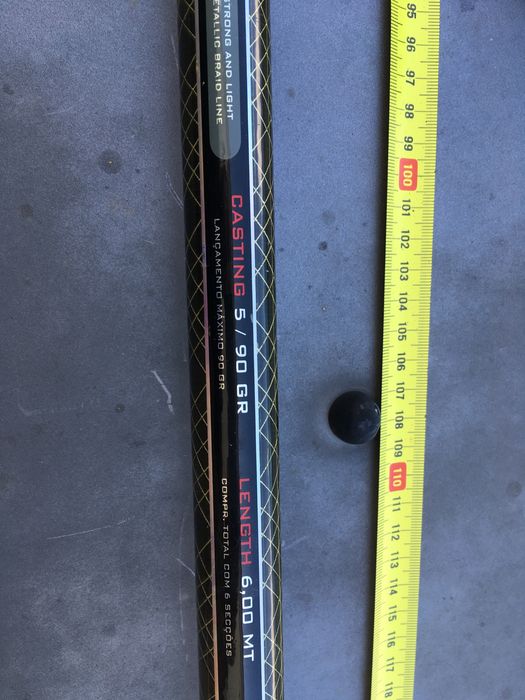 Cana para pesca à boia ou chumbadinha NBS 6 metros 5-90gramas