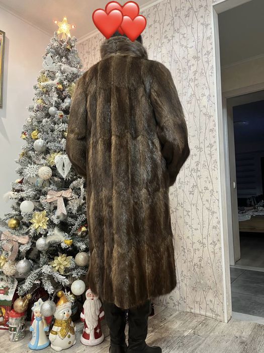 Шуба норкова світла ідеальний стан терміново