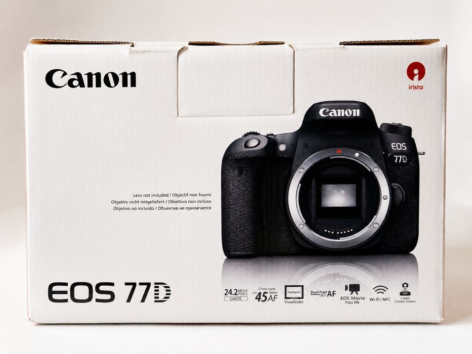 Canon EOS 77D Body | komplet | pudełko | bardzo dobry stan