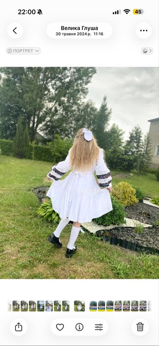 Вишите ідеальне плаття для дівчинки