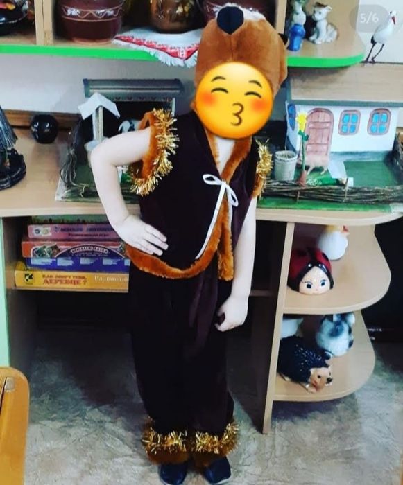 Новорічний костюм медведя