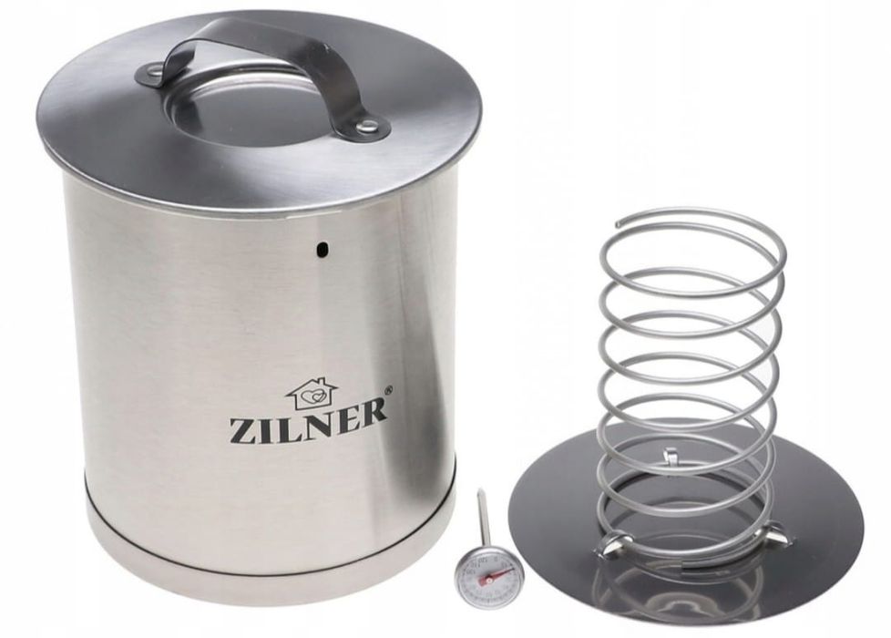 Szynkowar 2,5 l do robienia mięs garnek termometr firmy Zilner