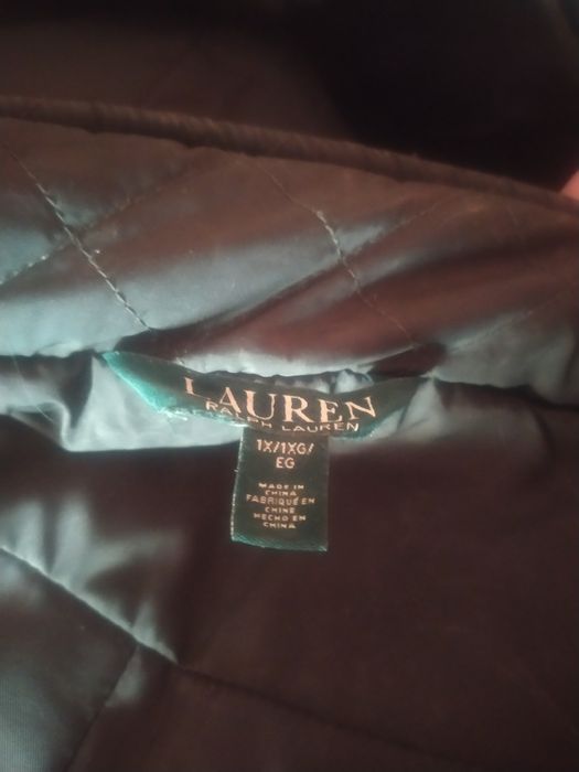 Ralph Lauren płaszcz, kurtka damska 46/48 ciemna zieleń