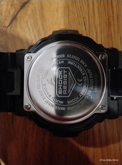 Zegarek Casio G-Shock z Time Trend