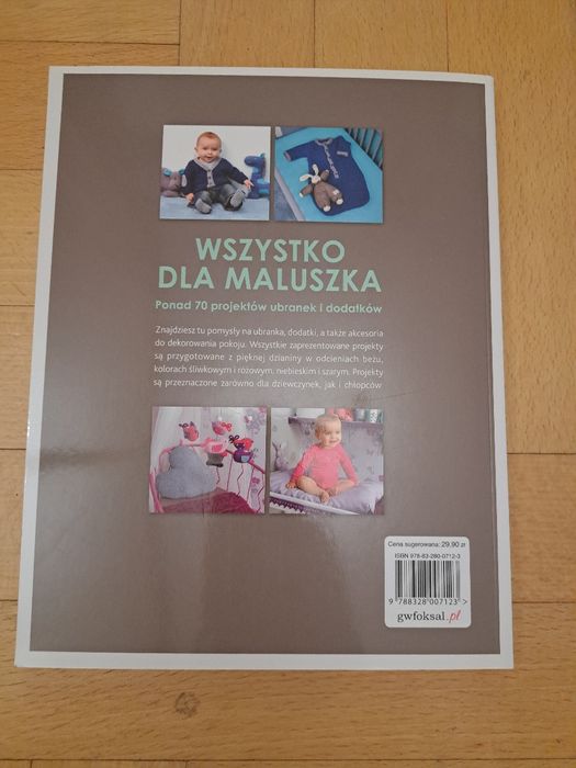 Nowa ksiazka Wszystko dla maluszka 70 projektow ubranek Buchmann
