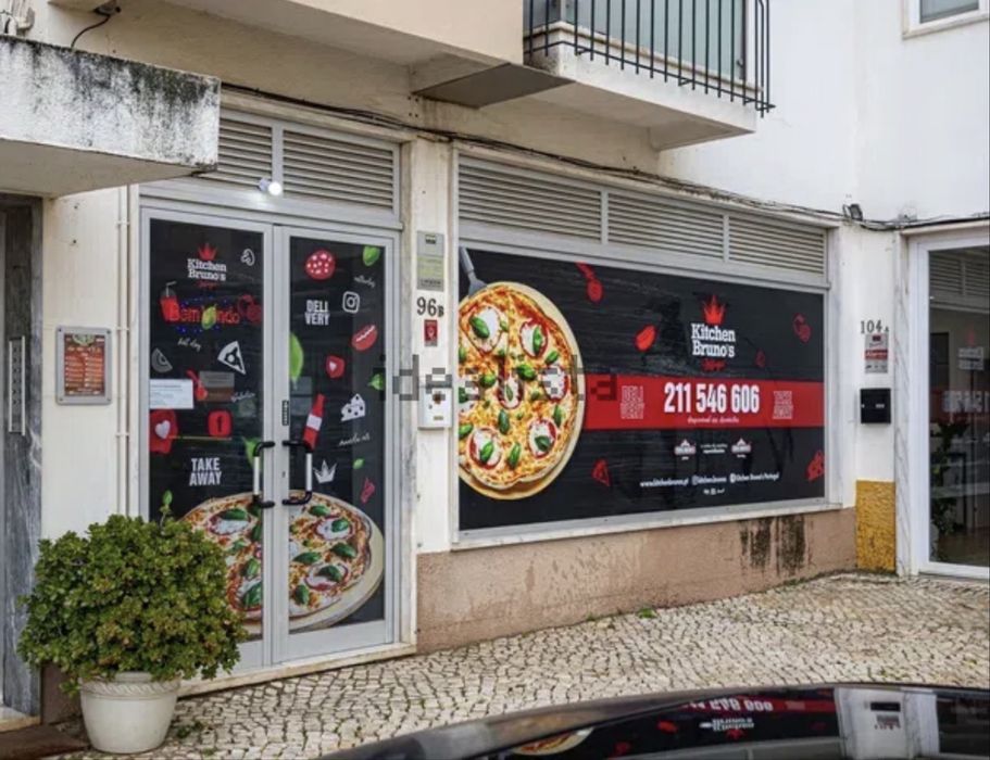 Trespasse de Pizzaria em Cascais (renda apenas 560€)
