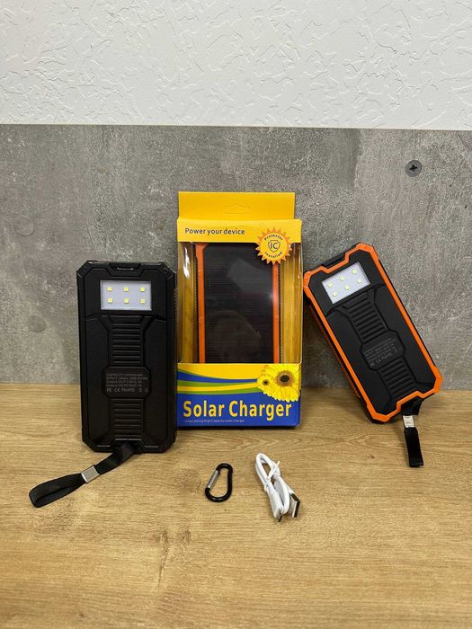 Повербанк на сонячній батареї! POWER BANK на 20.000. Павербанк!