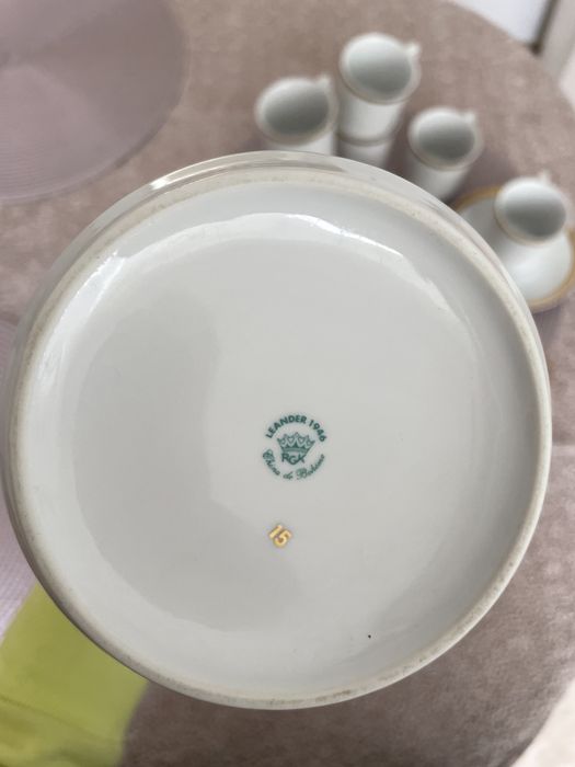 Serwis kawowy Leander 1946 RGK China de Boheme Olsztyn • OLX.pl