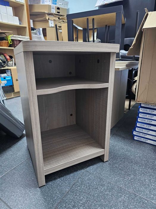 Mesas cabeceira novas cor cinza