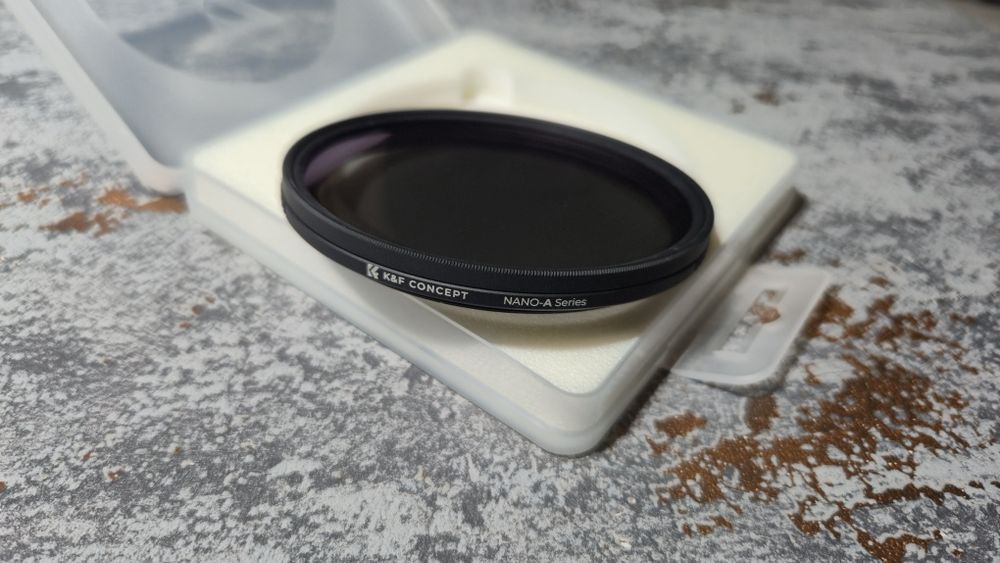 Filtr szary regulowany K&F Concept (ND8-ND2000) 77mm