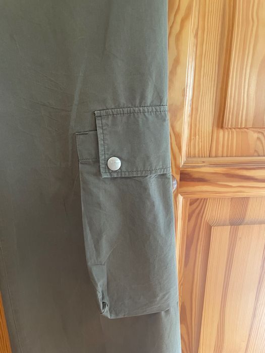 Długie , damskie spodnie khaki