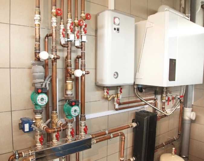 монтаж сантехніки, опалення, електрики