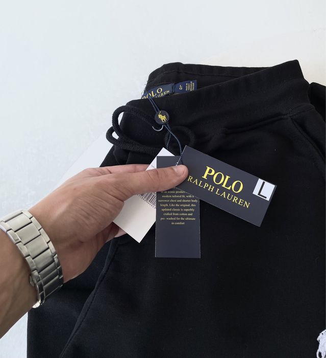 Штани Поло Ральф Лаурен/ спортивні штани чоловічі ральф чорні нові
