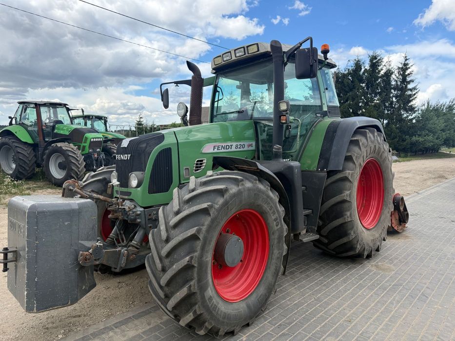 Fendt 820 vario TMS  Fendt Vario 820 tms