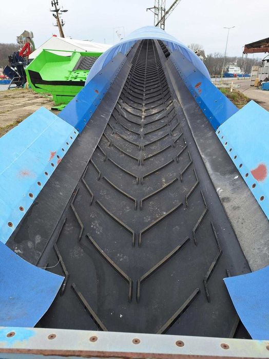 Mobilny przenośnik taśmowy, Taśmociąg 25m, szerokość taśmy 900mm