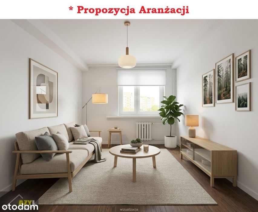 Ul. Urbanowicz – 2 pokoje| Wspólnota Mieszkaniowa| Czynsz – 214 PLN.