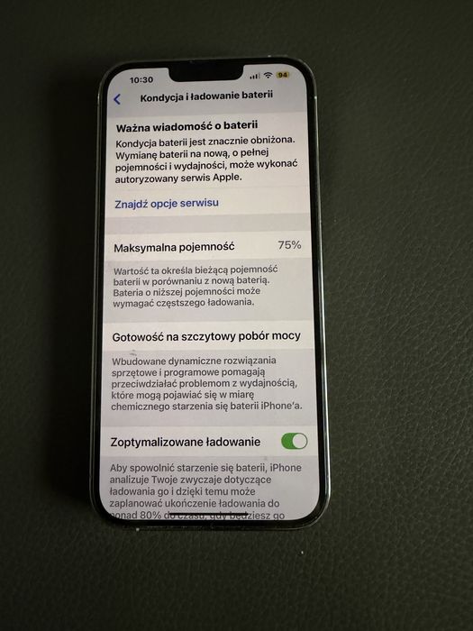 Iphone 13 PRO MAX SILVER 1 TB super stan