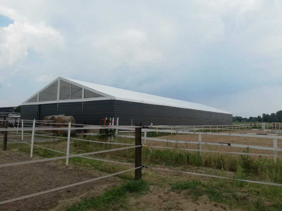 Ujeżdżalnia 20x50x4 Hala namiotowa