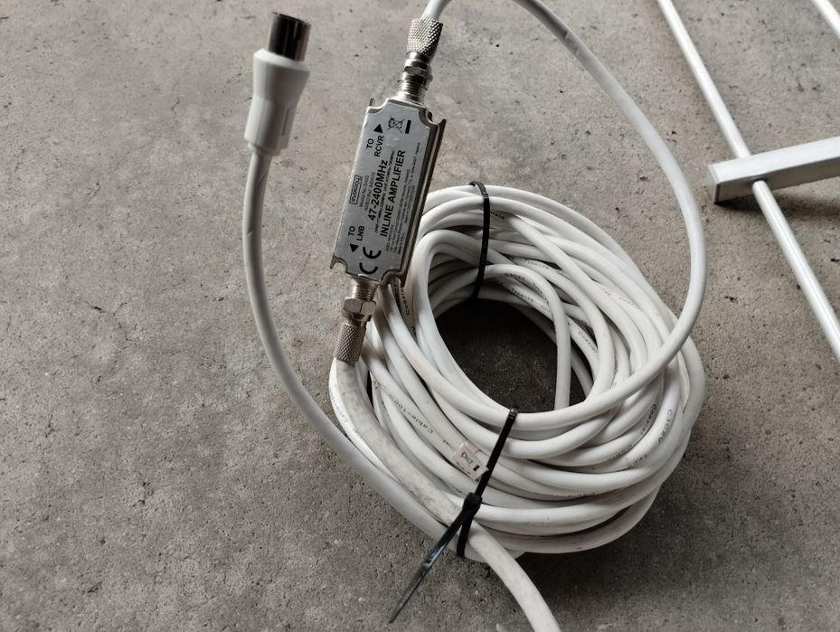 Antena lexman e cabo 10 m