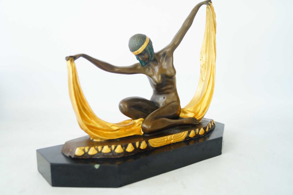 Figura z Brązu Rzeźba Kleopatra Tancerka Mitologia