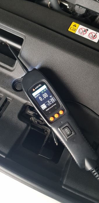 Tester obwodów elektrycznych oscyloskop nie Launch.