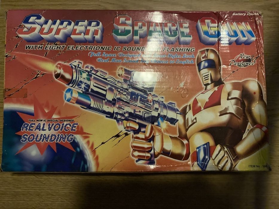 Super Space Gun - nova - anos 80